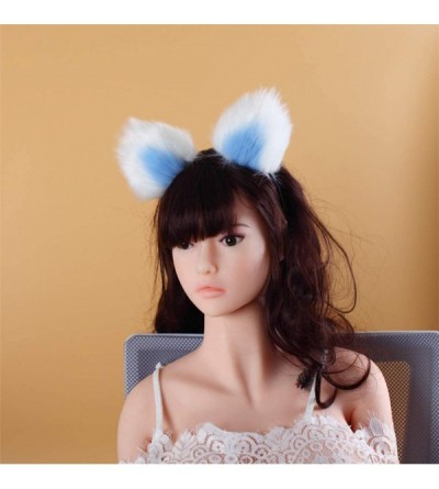 Anal Sex Toys Tail Ear Plùg Collar Kit Bell Multicolored Fox Bùtt Anime Rivet Leather Stainless Headband Plush Cosplay Maid T...