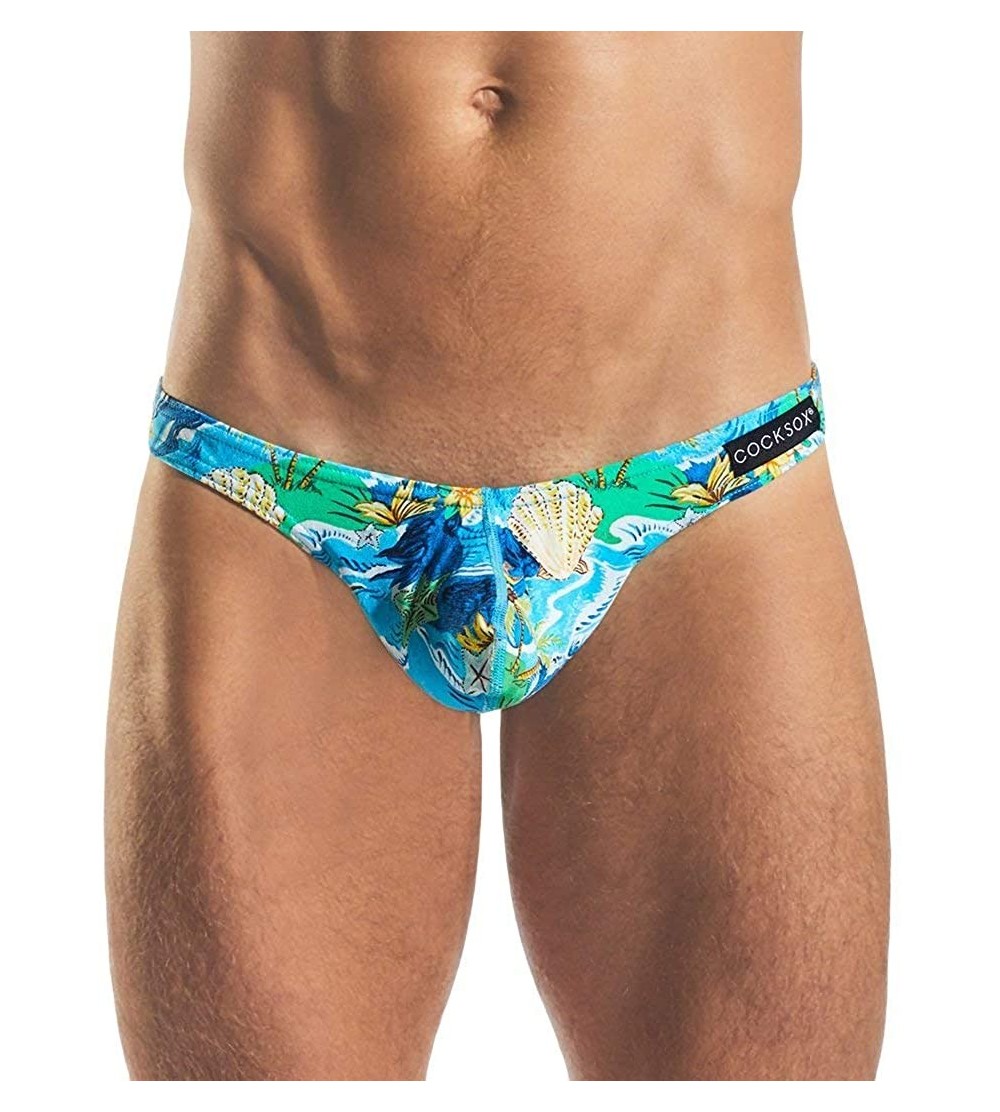 Dildos Sexy Men's Underwear Thong - Paradise Palms - CY18OXYOA27 $17.03