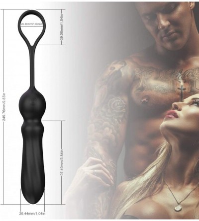 Anal Sex Toys 5.5 Inch 12 Modes Vibrating Stimulator Plug Vibration Toys- Skin-Like Smooth Silicone Plug Gày Lêsbiàń Pleasure...