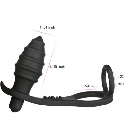 Anal Sex Toys Anal Vibrator 10 Speed Prostate Massager Vibrating Anal Plug Silicone Waterproof Sex Toys - CF12IS97NFL $28.73