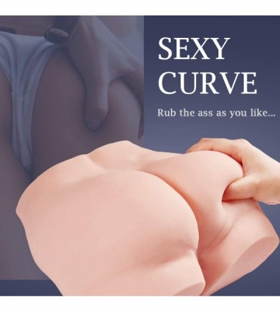 Male Masturbators 14LB Male Masturbator Fat Butt with 3D Tight Vagina Anal Channel- Realistic Male Sex Toy for Men Masturbati...