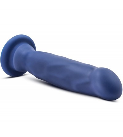 Dildos 8" Realistic Sensa Feel Dual Density Dildo - Platinum Silicone - Long Veined Cock Dong - Suction Cup Harness Compatibl...