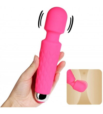 Vibrators Massaging Wand Vibrator for Women-Adult Sex Toys Clitoral Stimulator Female Orgasm Rechargeable Massager - CP196NH8...