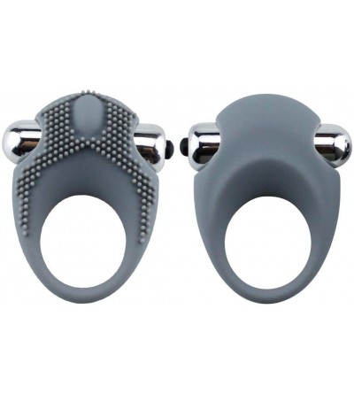 Penis Rings artAdults Men Full Silicone Vib-brrating Cock Ring-Vib-brrating Picle Delay Lock Ring- Toy for Male or Couples T-...