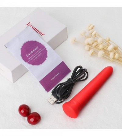 Vibrators Bullet Vibrator for Clitoral Stimulation- Rechargeable Lipstick Vibe with 16 Vibration Modes Waterproof G-spot Nipp...
