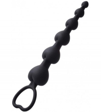 Anal Sex Toys 10 Béads Graduated Anal Béads 11 Inch Black - CA19CH2ON9C $55.69
