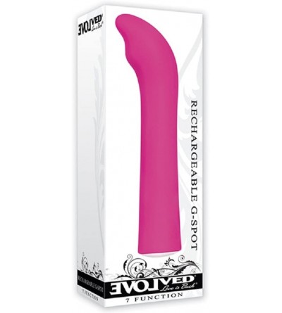 Vibrators Rechargeable G Spot Vibe 7 Function Rechargeable Waterproof Vibrator - Pink with Free Bottle of Adult Toy Cleaner -...