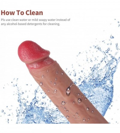 Dildos 8.5 Inch Flexible Realistic Dildo with Strong Suction Cup Matte Oil Liquid Silicone Lifelike Penis Dong Adult Sex Toy ...