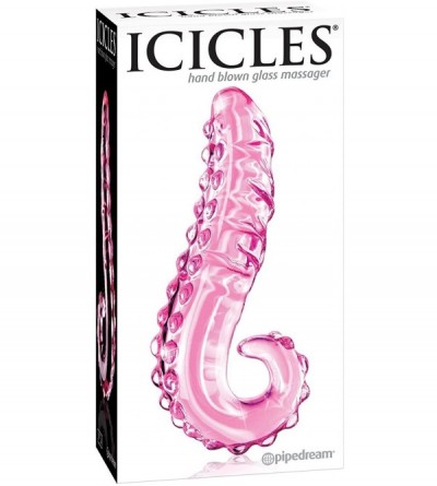 Dildos Icicles No. 24 Glass G Spot Dong Light 6 Inch Romantic Pink - C311KCDJQA1 $35.16
