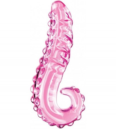 Dildos Icicles No. 24 Glass G Spot Dong Light 6 Inch Romantic Pink - C311KCDJQA1 $81.31