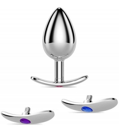 Anal Sex Toys Comfortable Small Anal Plugs Luxury Jewelry Stainless Steel Butt Plug Fetish Bondage Anal Stimulation Sex Toys ...