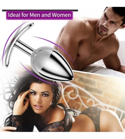 Anal Sex Toys Comfortable Small Anal Plugs Luxury Jewelry Stainless Steel Butt Plug Fetish Bondage Anal Stimulation Sex Toys ...