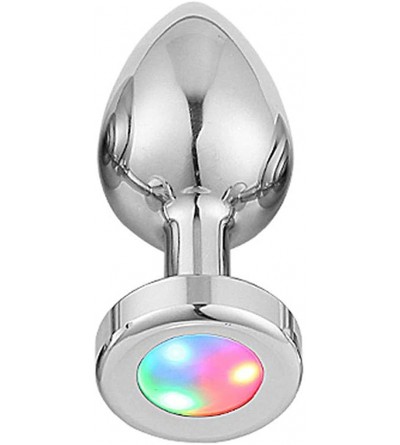 Anal Sex Toys Metal Shape Anal Butt Plugs Anal Butt Vagina Prostate Massager Plug Toy - B - C718WN8XS2D $14.24