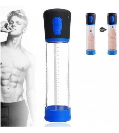Pumps & Enlargers Effictive Vacuum Device with Rings for Men ED-Male Pênīs Pump with 3 Levels Suction Modes in 3AAA Battery P...