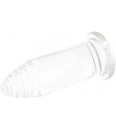 Anal Sex Toys Heavy Anal Butt Plug- Clear 5 Inches Anal Sex Wand Toy (Medium) - C518WRSW0MY $35.84
