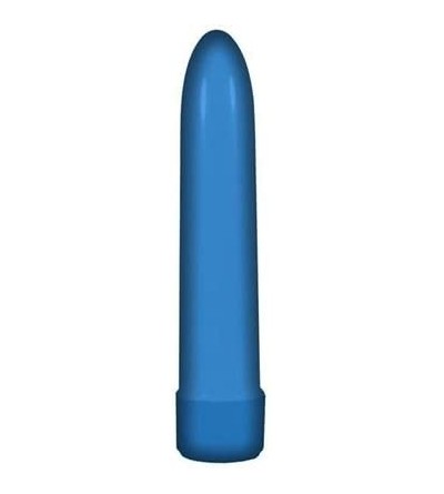 Vibrators Plastic Vibrator- Blue- 7 Inch - Blue - C311274JER9 $30.38