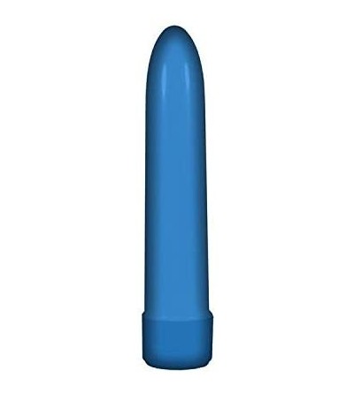 Vibrators Plastic Vibrator- Blue- 7 Inch - Blue - C311274JER9 $30.38