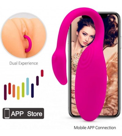 Vibrators Remote Vibe Toy for Women Smart Phone App Controlled Wearable Butterfly Bullet Toy with Phone Controller- Long Dist...