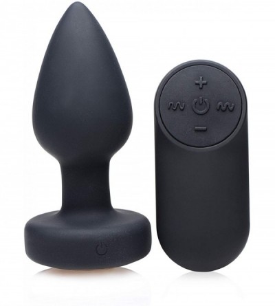 Anal Sex Toys 7X Light Up Rechargeable Anal Plug - Small - C9194HAEUUN $62.89