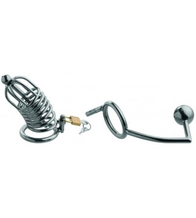 Chastity Devices Condemned Penetration Cage with Anal Insertion - CK12NA4HYON $116.70