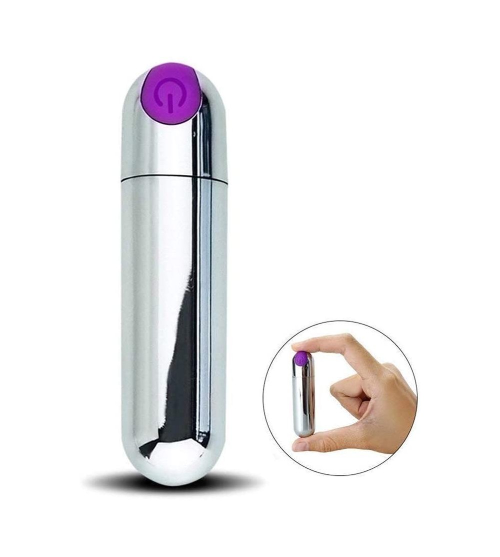 Vibrators Bullet Vagina Stimulator Massager Mini Adult Massager for Travel Vibrant with USB Rechargeable & Waterproof Dildo N...