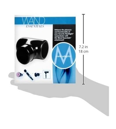 Male Masturbators Vibrating Wand Massager Adapter for Fleshlight - VIBRATING WAND MASSAGER - CQ11GN791XD $64.53