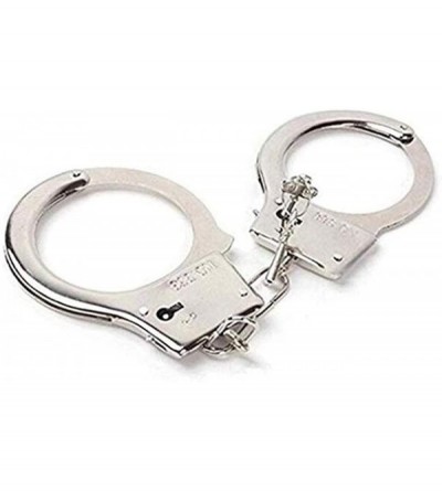 Restraints Leather Handcuffs Soft Wrist Cuffs Adjustable (Red 02) - C718WU3GM8A $9.63