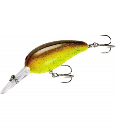 Vibrators Lures Middle N Mid-Depth Crankbait Bass Fishing Lure- 3/8 Ounce- 2 Inch - Mountain Doo - CF114AAESRH $10.24