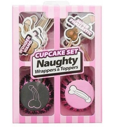 Novelties Cupcake Set Naughty Gag Gift - Bachelorette Wedding Gift - C612E8A99C3 $25.99