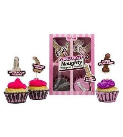 Novelties Cupcake Set Naughty Gag Gift - Bachelorette Wedding Gift - C612E8A99C3 $25.99