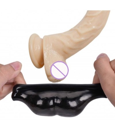 Penis Rings Penis Ring Soft Adjustable Cockring Cage Testicle Cover Penis Scrotum Sleeve Ring Delay Erections Toy for Men Mal...