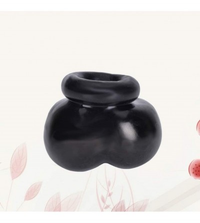 Penis Rings Penis Ring Soft Adjustable Cockring Cage Testicle Cover Penis Scrotum Sleeve Ring Delay Erections Toy for Men Mal...