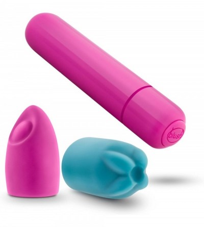 Vibrators 4" Powerful Massager Bullet Kit - Multi-Speed Vibration - Waterproof - Sex Toy for Couple - Pink - CT186K2L0MN $32.97