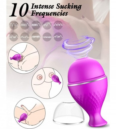Vibrators Clitoral Sucking Vibrator G-spot Stimulator - Clit Sucker with 10 Suction- Waterproof & USB Rechargeable Sex Toy fo...