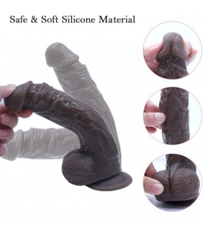 Dildos Vibrating Strap-On Dildo Wearable Sex Harness with Realistic Silicone Dildo Rechargeable Wireless Remote Control for P...