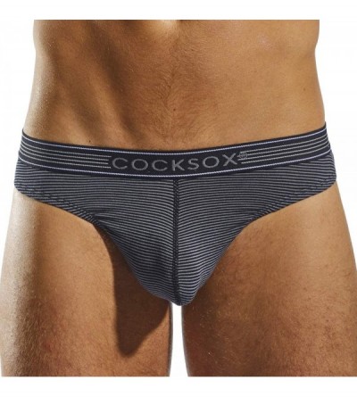Dildos Sexy Men's Underwear Thong - Banker - CP18ZS422TY $47.87