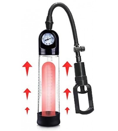 Pumps & Enlargers Pênnis Pumps for Men Ed- Men Manual Vacuum Pump with T Grip Handle- Easy to Control and Get Power - CM19CDG...