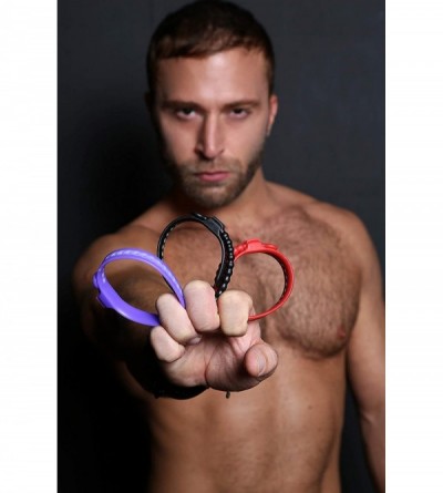 Penis Rings ERECTION RING-13 Increments for Perfect Size！ Black - Black - CM119Y8546V $25.99