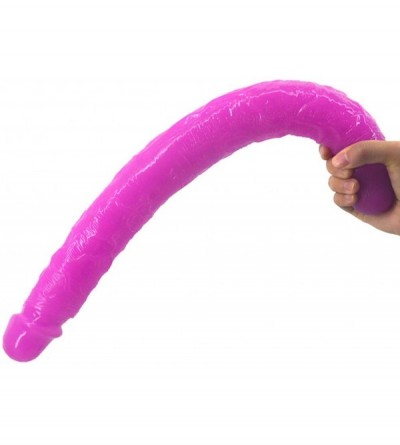 Dildos Realistic Double Side Dildos with Vividly Veins and Glans 17.7 inch Double Dong for Vaginal G-spot and Anal Play Adult...
