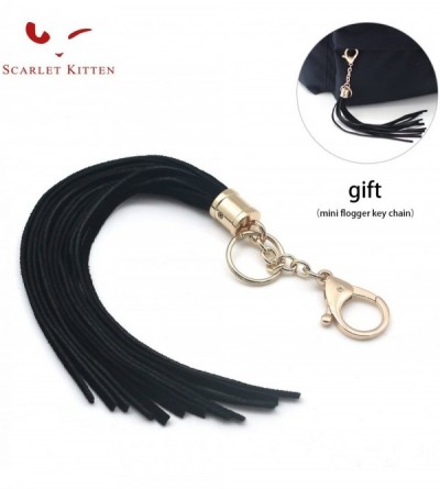 Gags & Muzzles Medium Bite Stick Leather and Silicone for Women Men- Black - CP18GQHNT2Q $26.89
