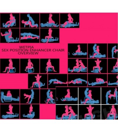 Sex Furniture Multifunction Sex Position Enhancer Chair Novelty Toy for Couples - CT17YU5CK8Y $40.59