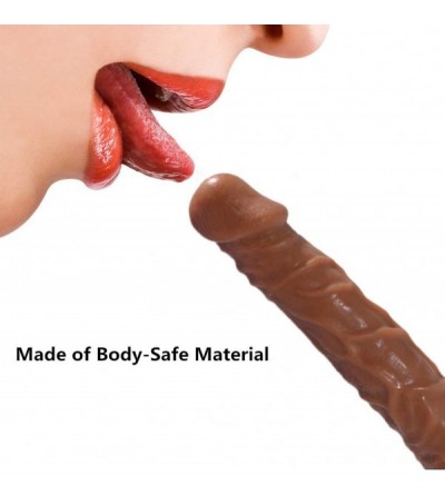 Dildos 10 Inch Realistic Penis Dildo with Suction Cup for Hands-Free Play Dong with Balls Fake Penis Adult Sex Toys for Femal...