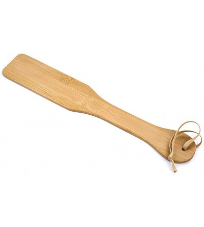 Paddles, Whips & Ticklers Bamboo Spanking Paddle for Sex Play- 12.5inch Lightweight Love Paddle with Smooth Finish for Adults...