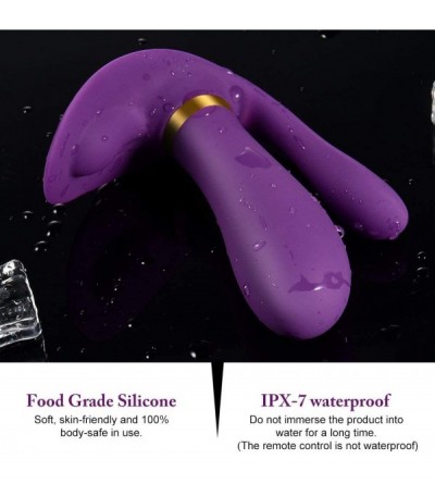 Vibrators Wearable Heating G-Spot Vibrator Remote Control Clitoris G-Spot and Anus Triple Massager Waterproof Female Masturba...