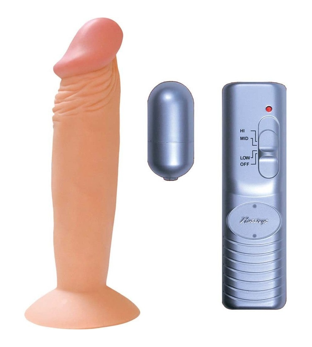 Anal Sex Toys By Nasswalk All American Whopper Vibrator- 6-inch- Flesh - CO115276741 $46.42