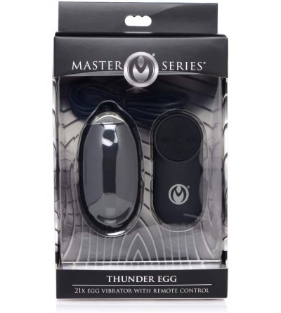 Vibrators Thunder Egg 21X Silicone Vibrator with Remote Control - CV194HA3Z5G $62.91