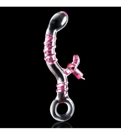 Anal Sex Toys 16 Ten Function Glass Rabbit - CJ114ZJGQ11 $66.30
