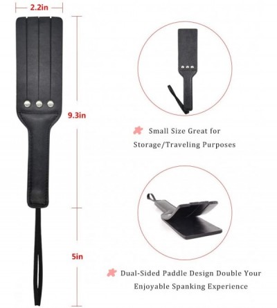 Paddles, Whips & Ticklers BDSM Sex Spanking Paddles for Adults Couples Sexual Paddle SM Play Soft Spanks Tool Toys Leather Bl...