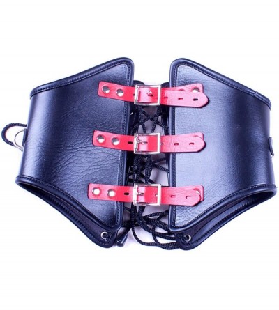Restraints Sexy Bondage Strapon Lockable Adjustable Waist Belt Binding Suit BDSM Restraint - CV18HKNM7WC $52.05