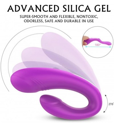 Vibrators Clitoral G-spot Couples Vibrator- Wireless Remote Anal Vagina Stimulator with 9 Powerful Vibrations- Rechargeable W...